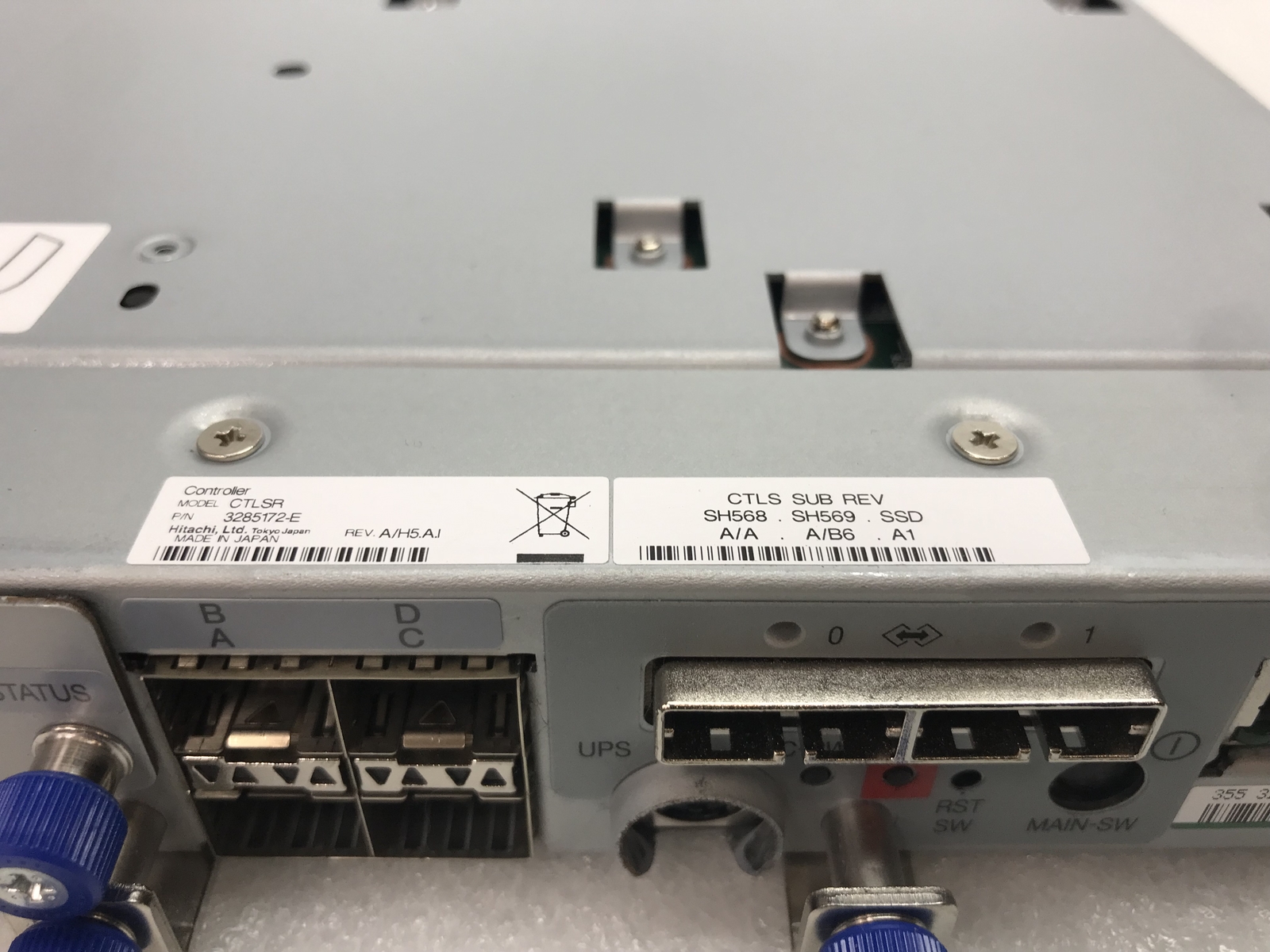 Used Hitachi Disk Array Controller CTLSR 3285172-E Rev A/G9.A.F