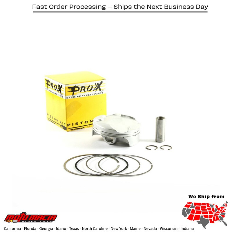 PROX  Piston Kit Forged Nikasil Cyl 77.97/Std Husqvarna Ktm Fc 250 2016-2022