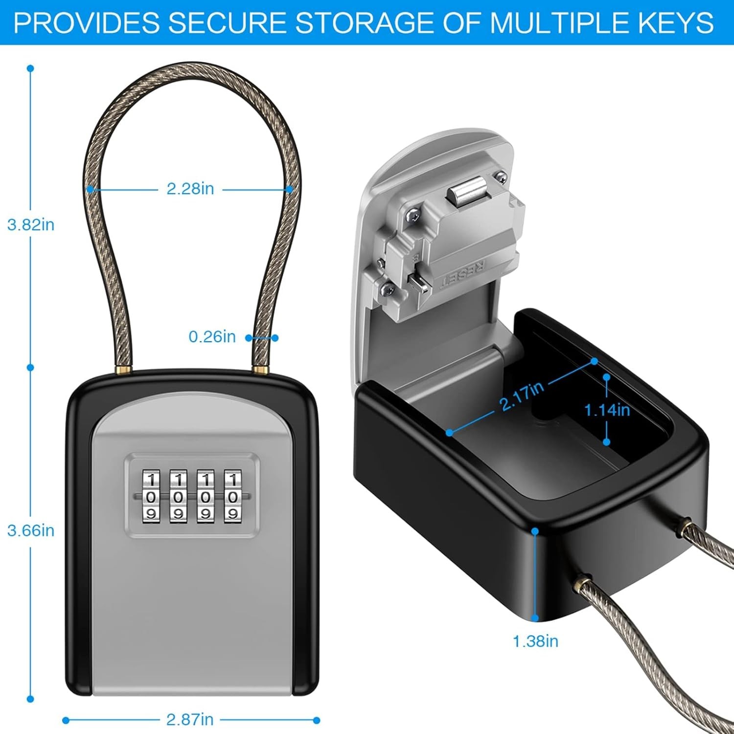 Combination Key Lock Box