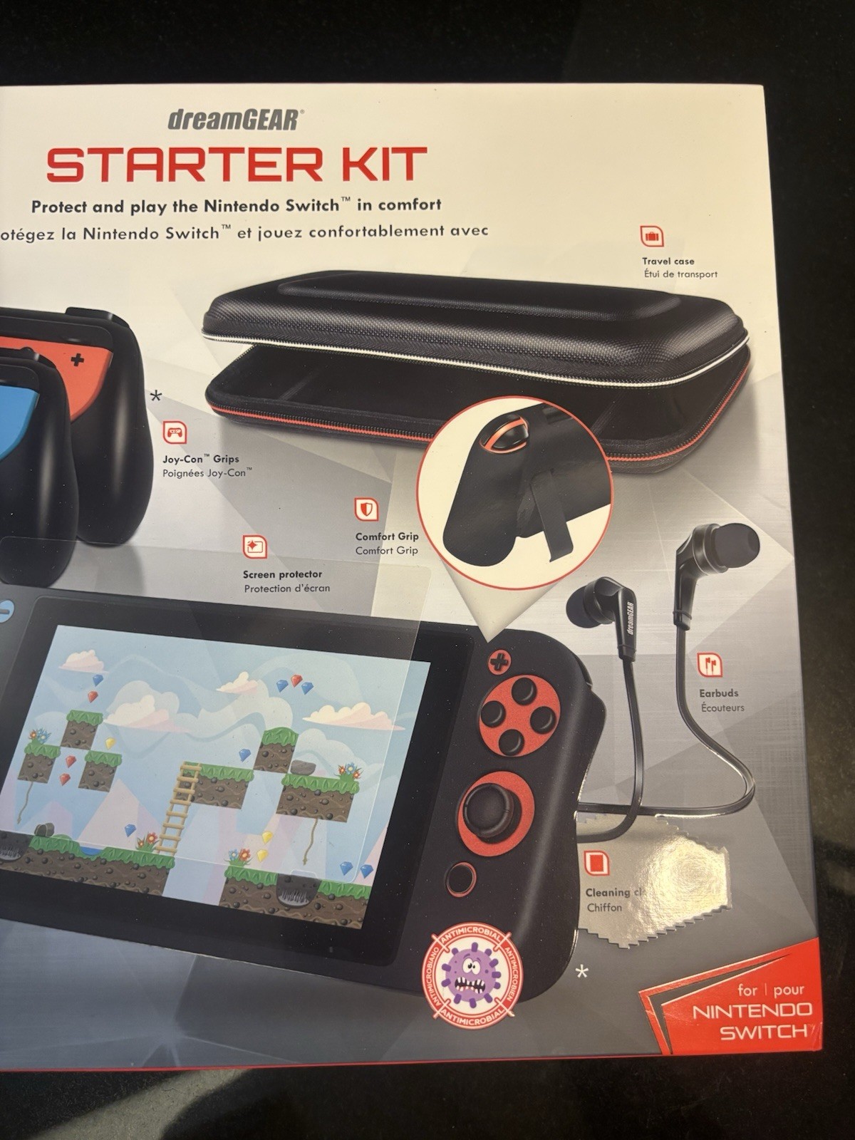 dreamGEAR Nintendo Switch Starter Kit Accessories Bundle DG-DGSW-6502