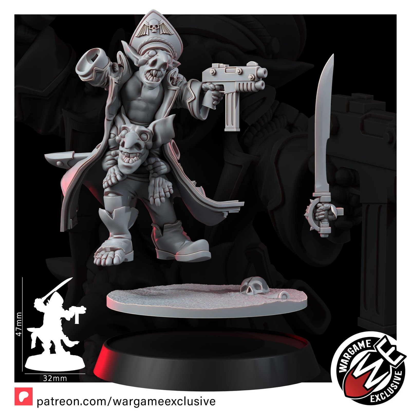 ORK GROT DOUBLE-DECKER COMMISSAR