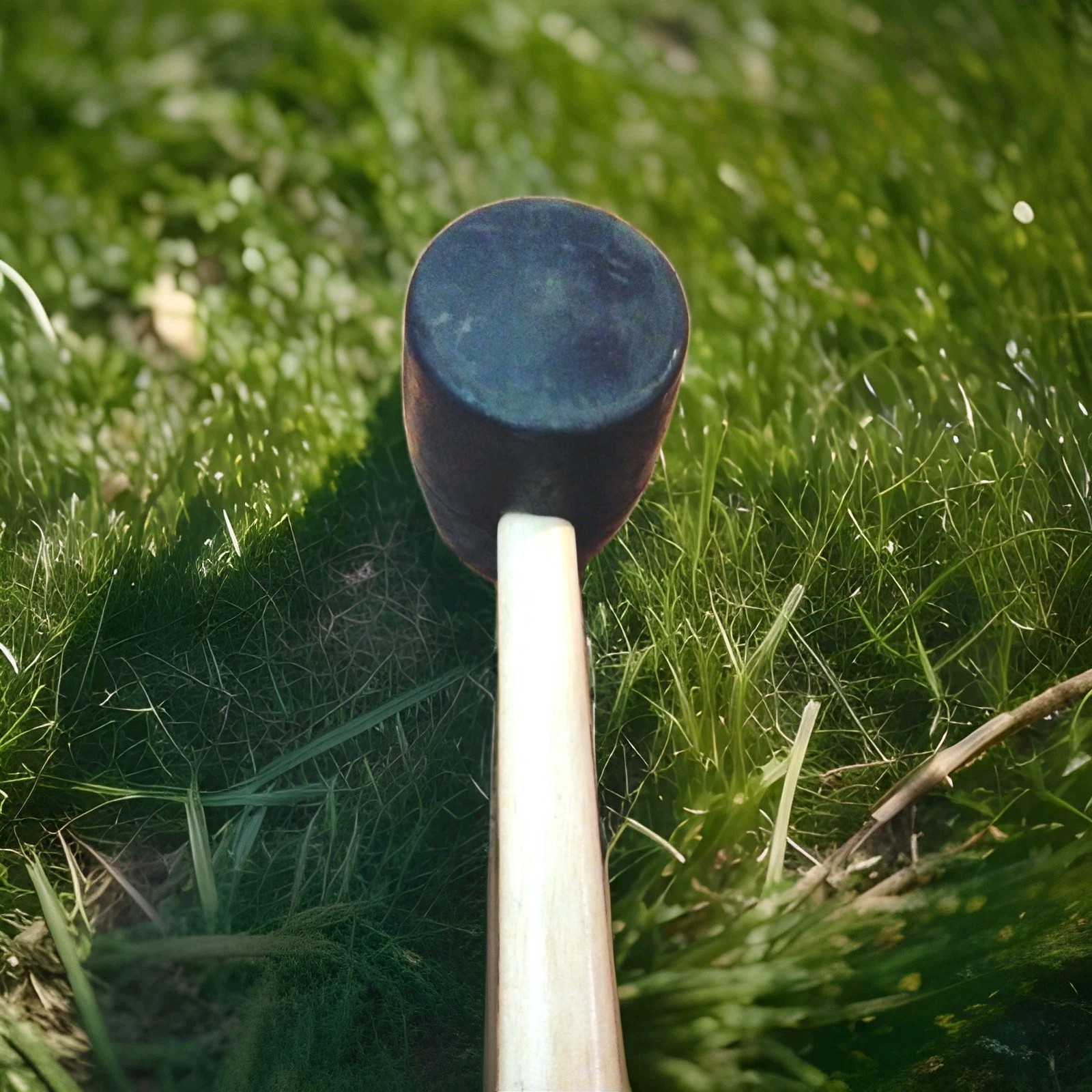 Set of 2 16Oz Rubber Mallets with Wood Handle