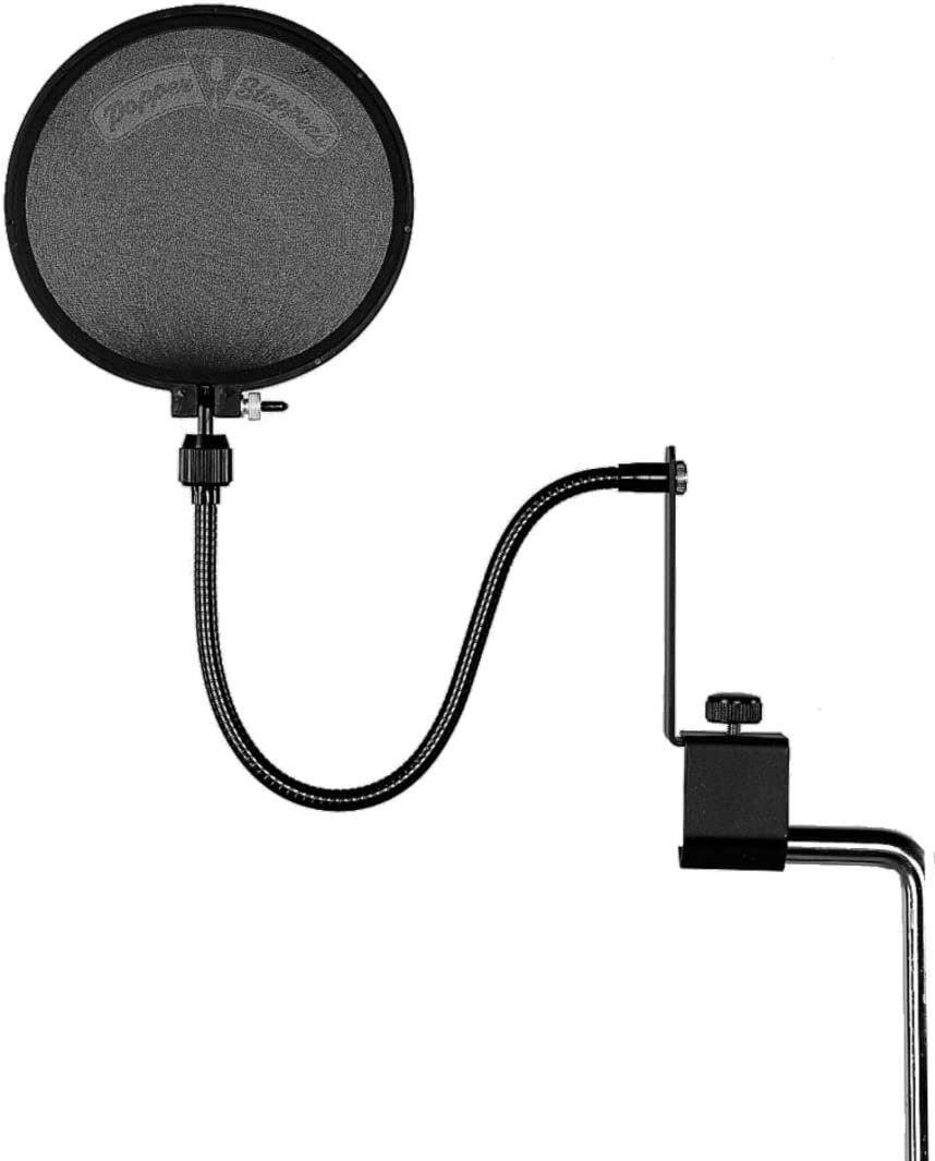 Shure Popper Stopper Pop Filter with Metal Gooseneck and Heavy Duty...