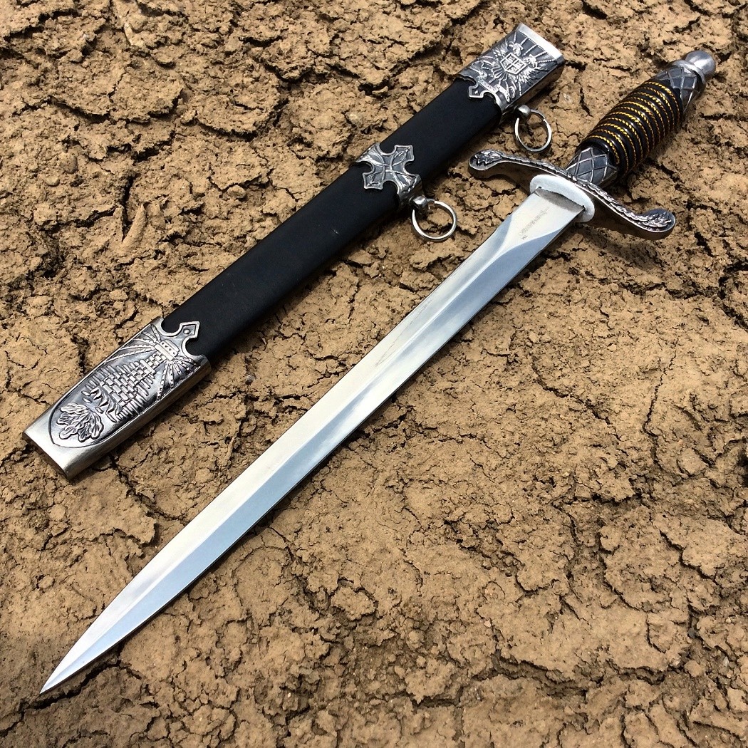 14.5"" Roman Collectible Stainless Steel Dagger Sheath Collectors Fantasy Sword