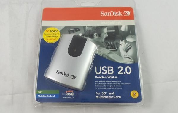 SanDisk ImageMate USB 2.0 Card Reader/Writer for SD/Multimedia Card (SDDR-93-15)