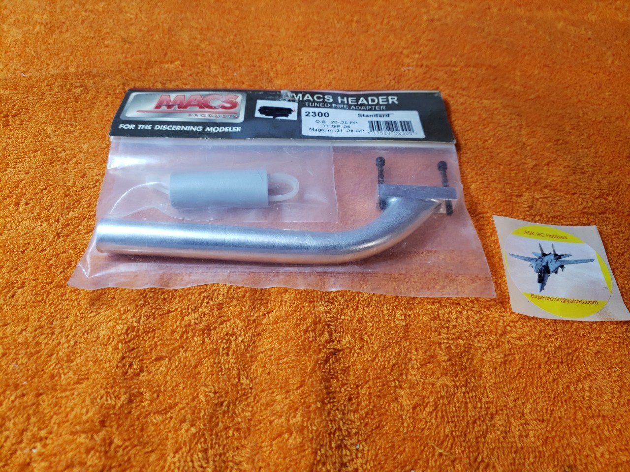 MACS Products - Mac's Header Pipe Adapter For OS 20 - 25 FP  - Part 2300