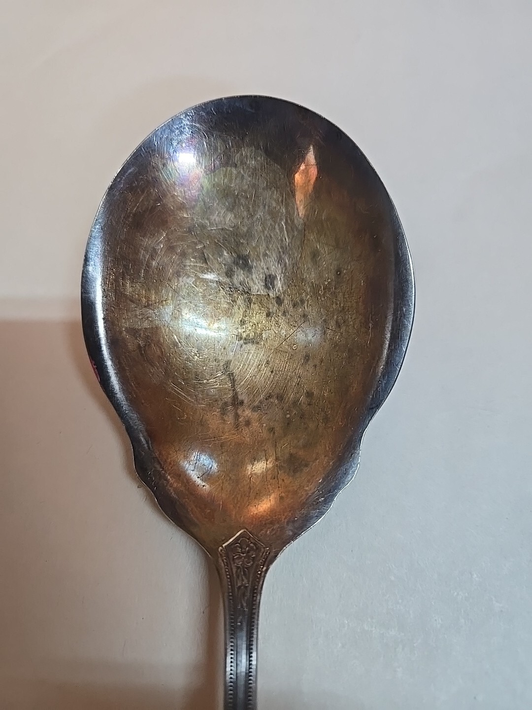 "Ajax" Silverplate 9" Serving Spoon
