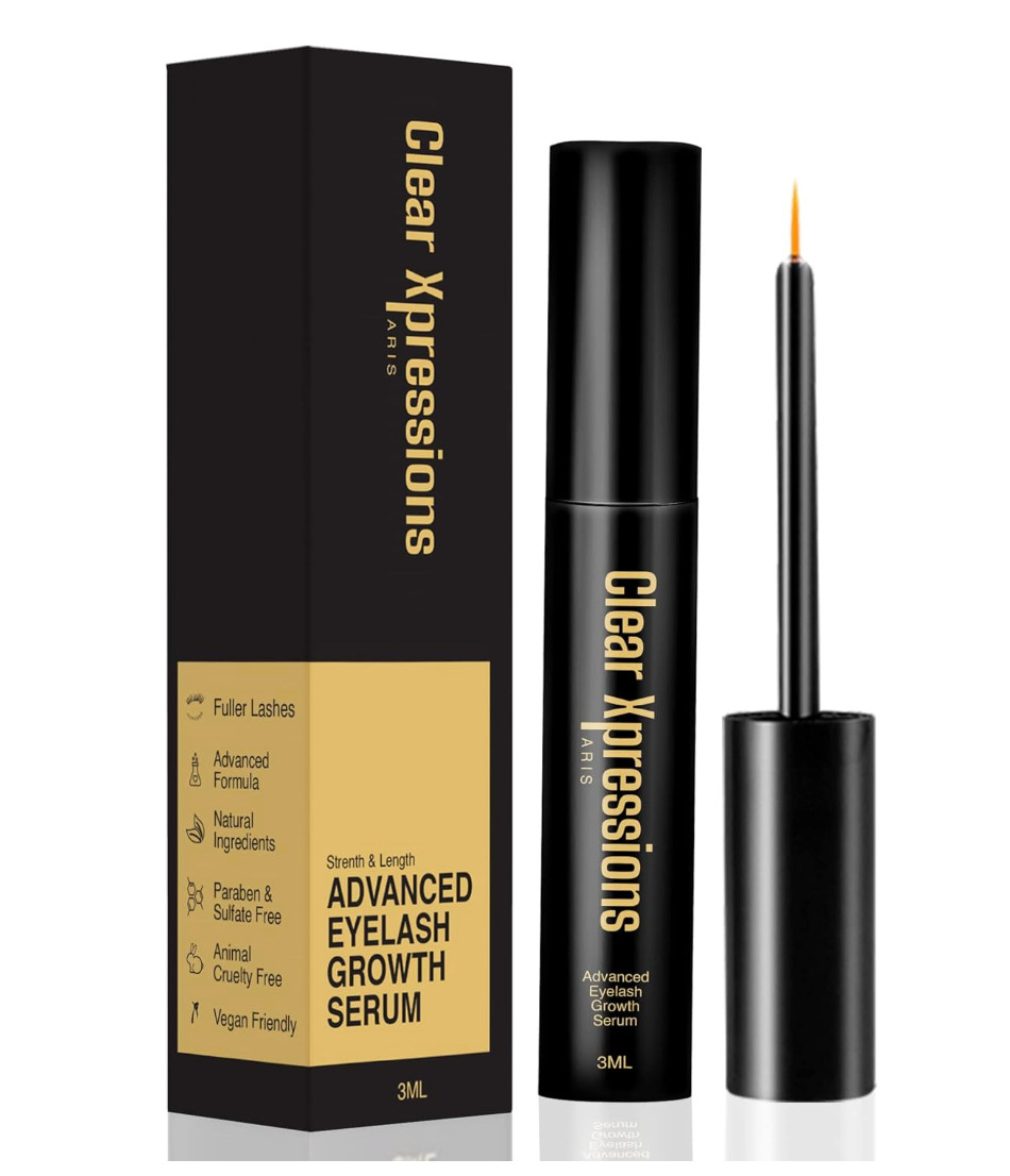 NWT Clear Xpressions Advanced Eyelash Grow Serum Gel 3ml Made In Paris, France