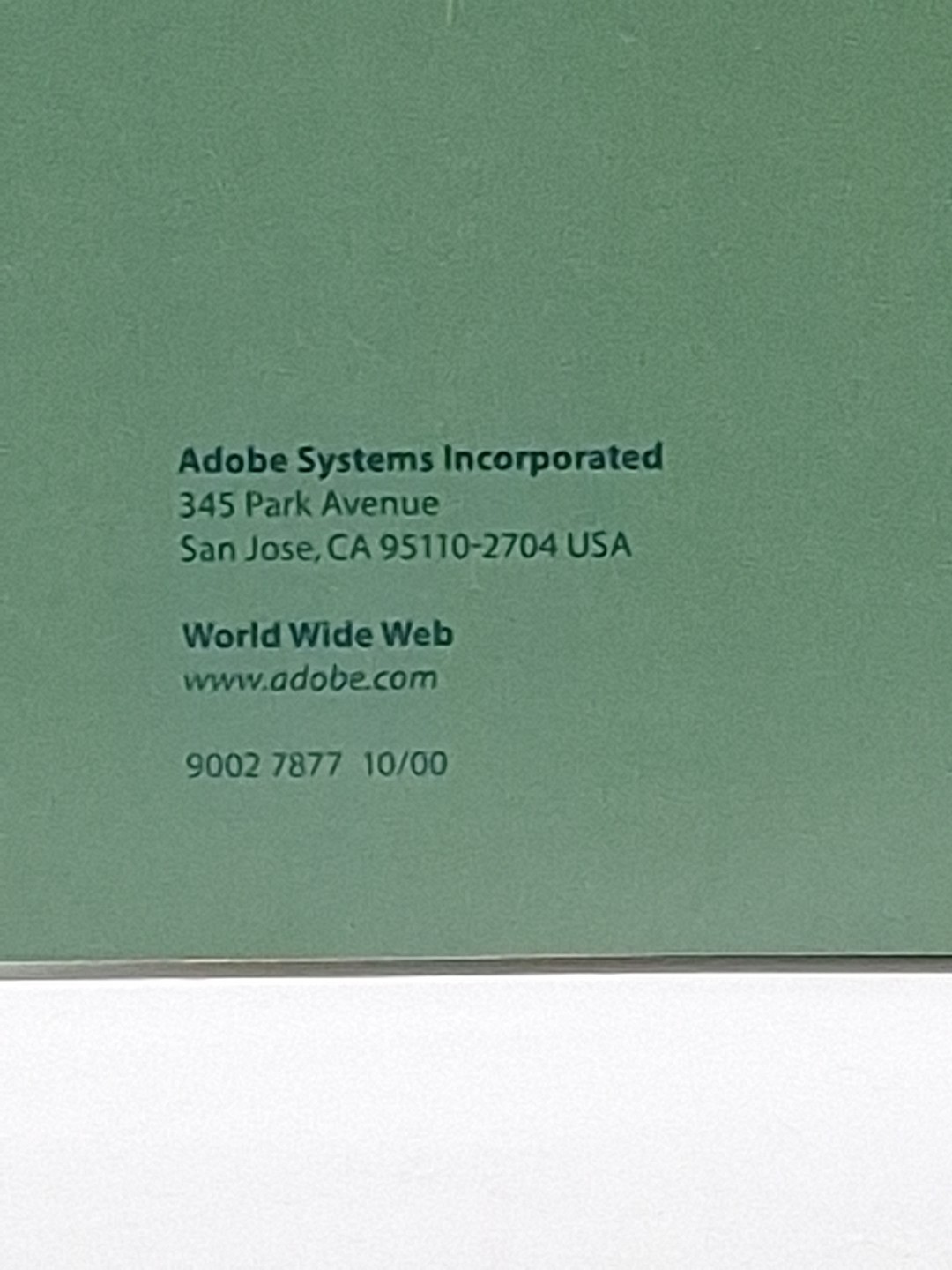 Adobe Type Library Reference Book