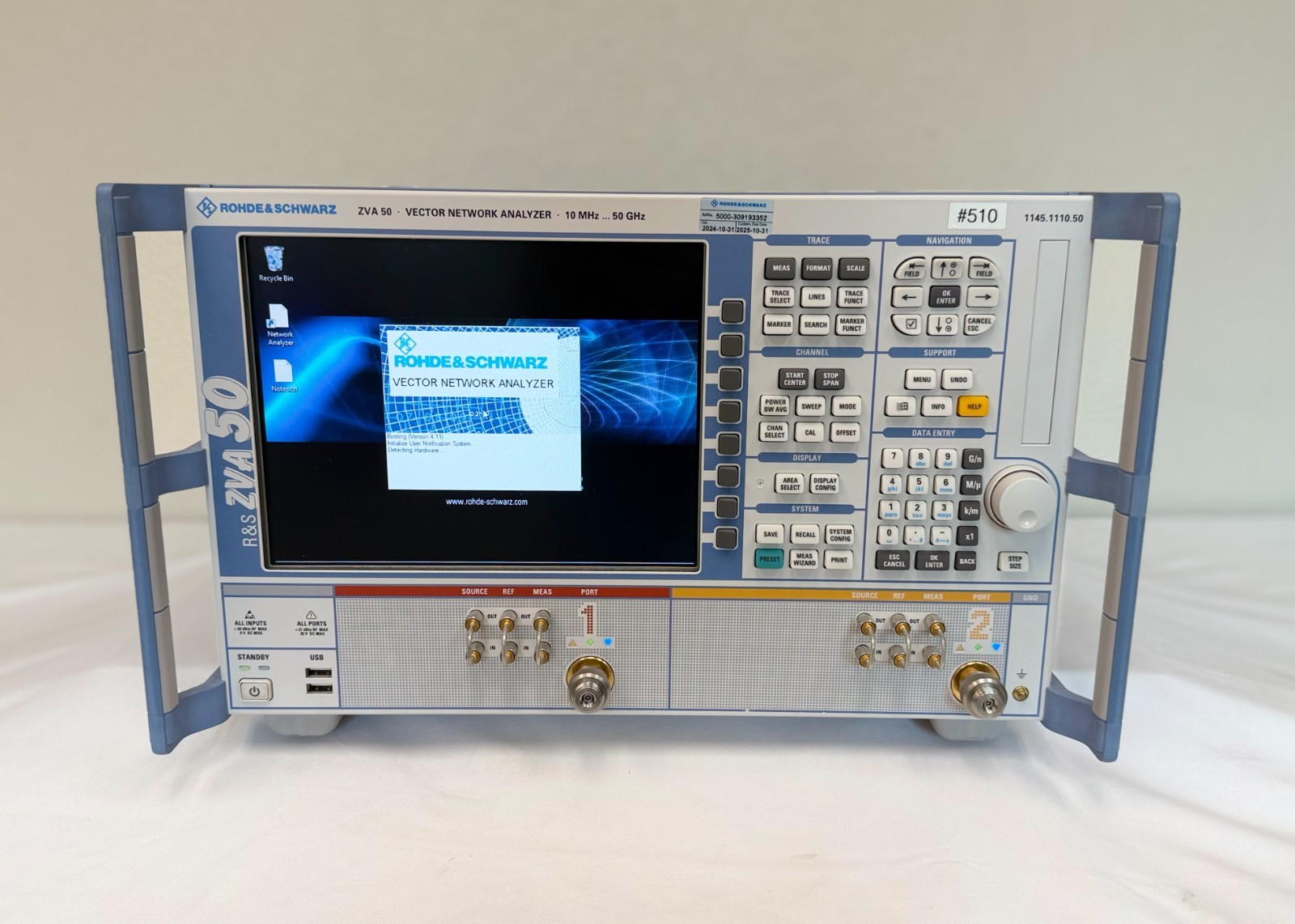 Rohde & Schwarz ZVA50 Vector Network Analyzer 10MHz - 50GHz