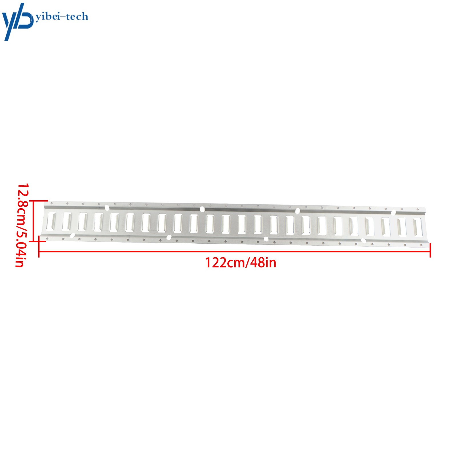 For Trailer Steel New E Track Tie Down Rail Kit 4' 8 Pack 2000lbs Galvanized