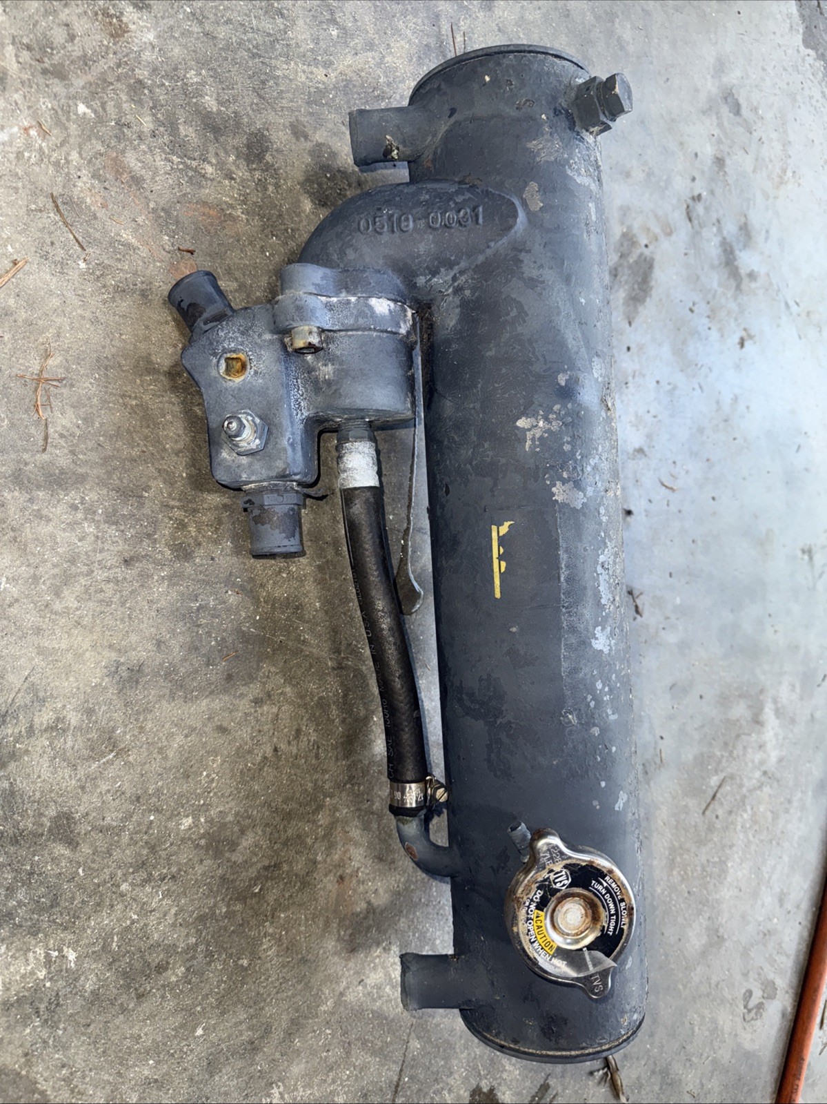 5.7L/350ci Cooling System Heat Exchanger 4" Diameter