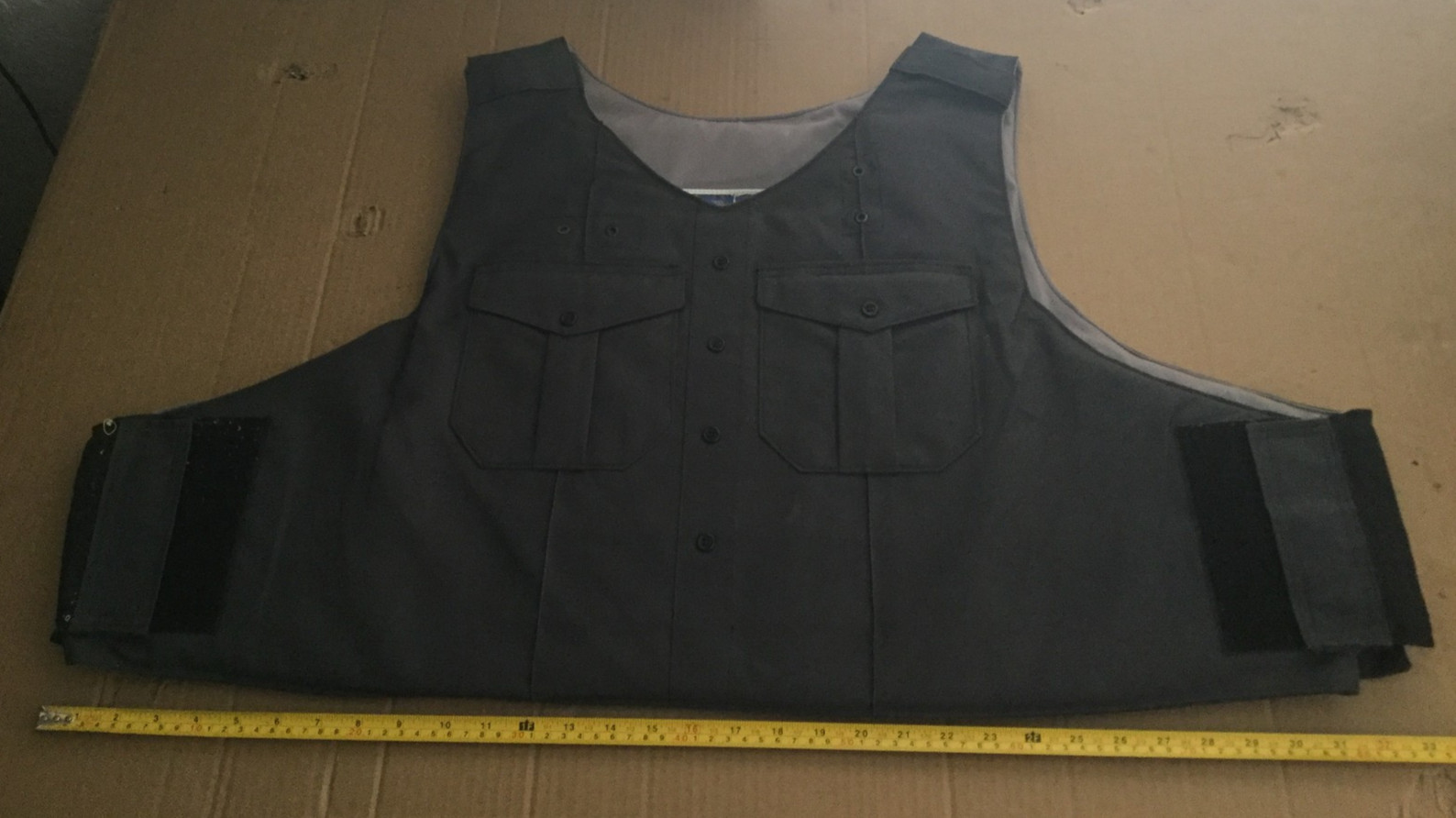 bullet proof vest lvl IIIA body armor ballistic armor good to great 66R XXXL+