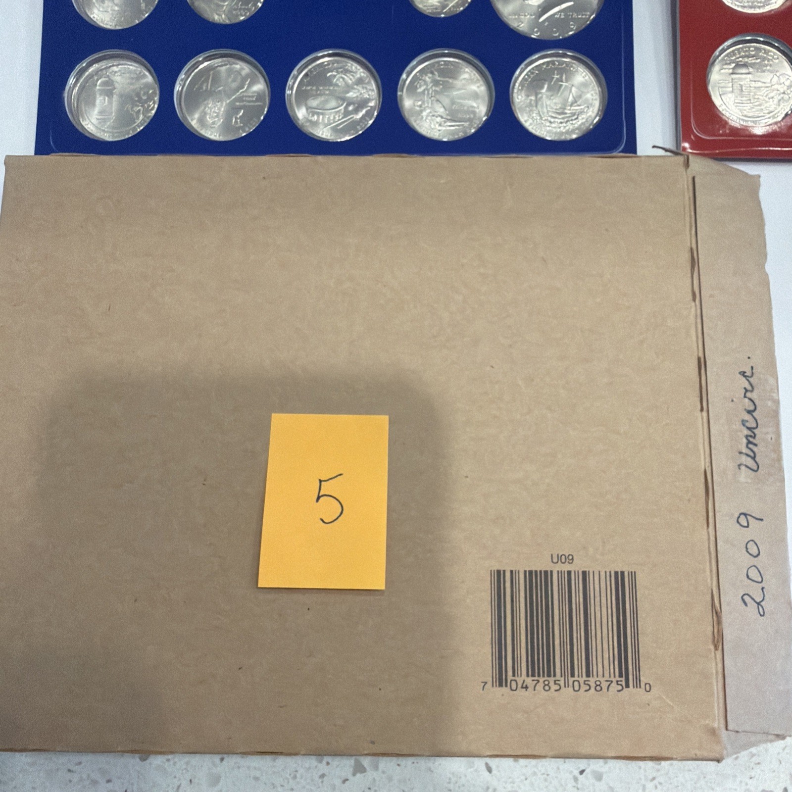 2009 P & D US Mint Complete Uncirculated Set 36 Coins w/ COA
