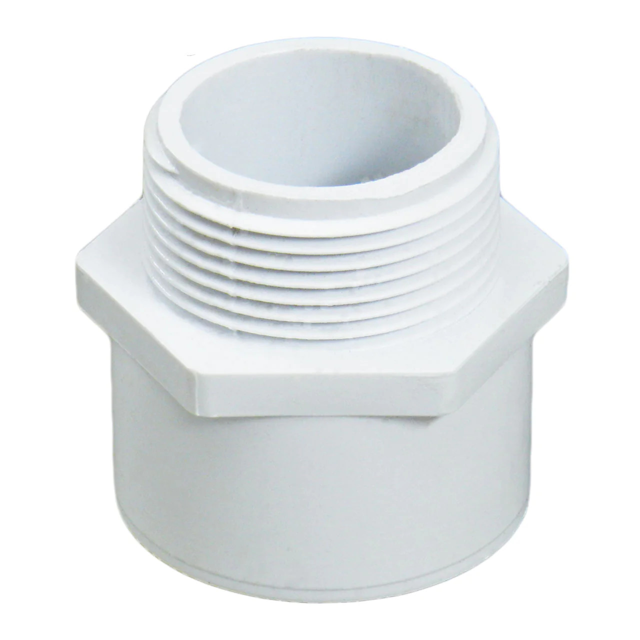 1" x 1-1/4" PVC Sch40 Reducing Male Adapter (Slip x MIPT)