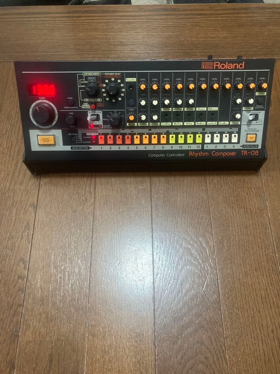 Roland TR-08 Rhythm Composer Drum Machine Hardware Sequencer Sound Module Tested
