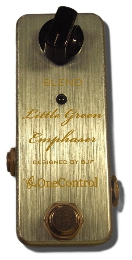 ONE CONTROL Little Green Emphaser Phaser Pedal 6455 Tested & Works