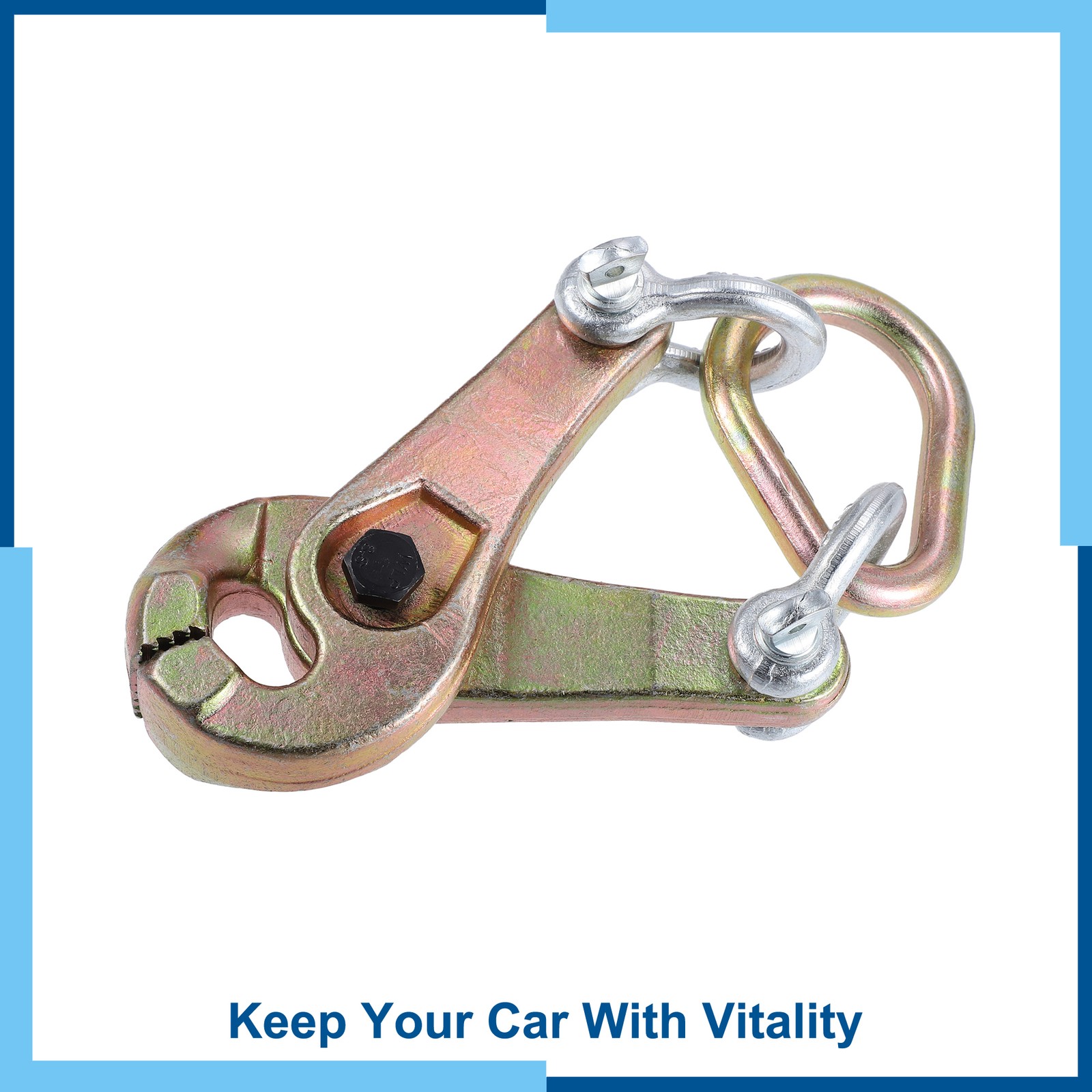 Universal Pack (1) Body Clamp with Self Tightening Grip Frame Pulling Repair