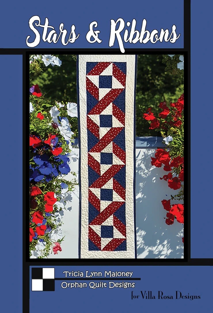 Stars & Ribbons Table Runner Pattern