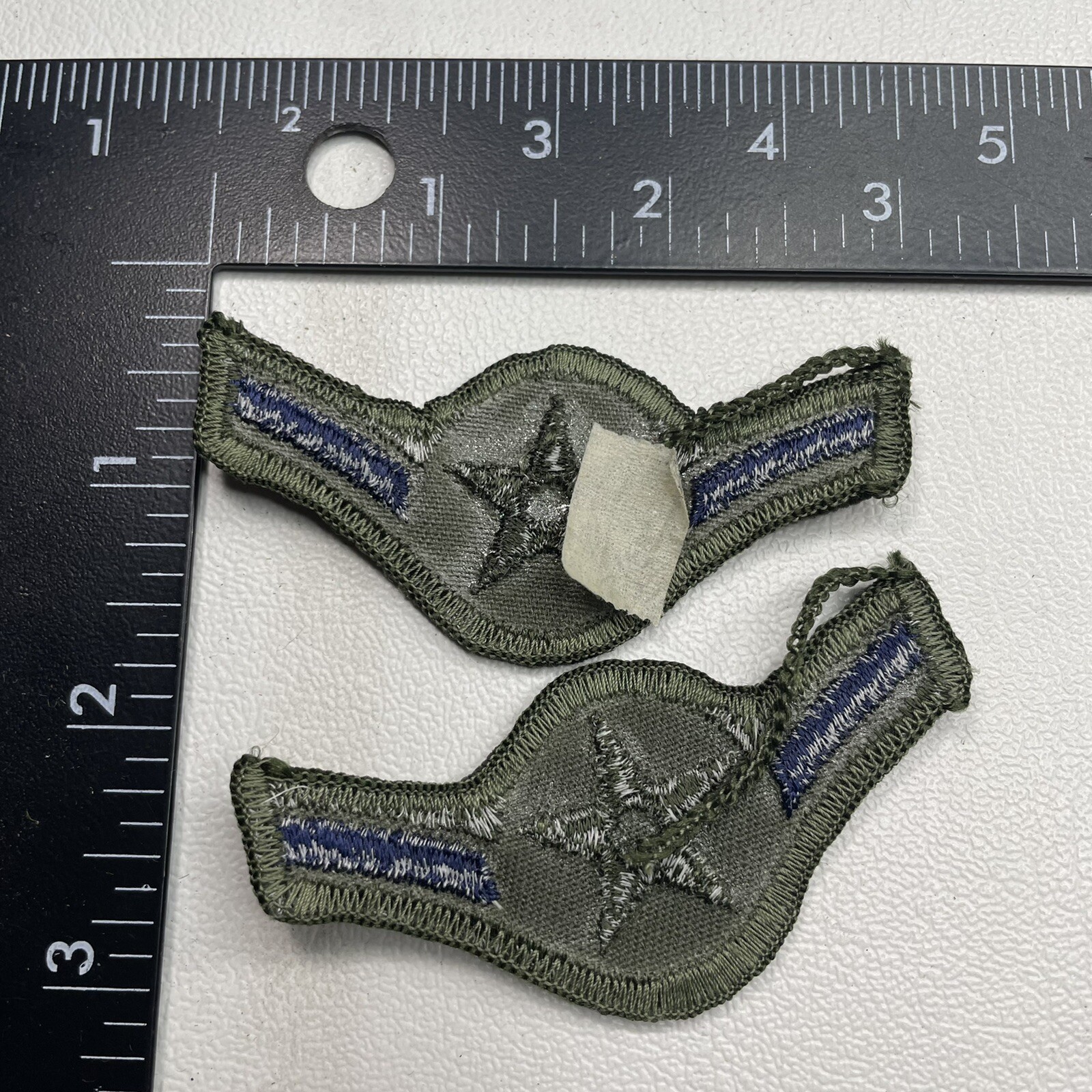 Small Size 2 Patches E-2 AIRMAN US Air Force Rank Insignia (Subdued) S00A