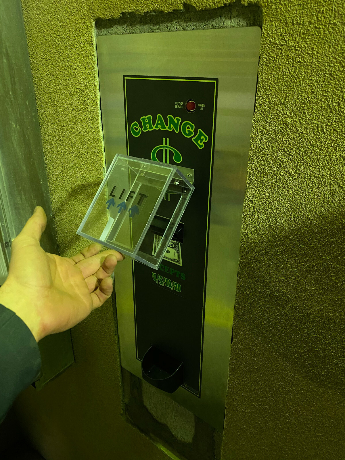 Universal Bill Validator & Card Reader Water/Dirt/Weather Cover Guard