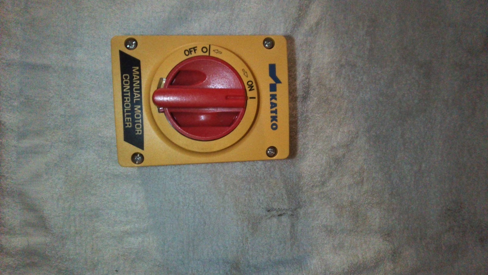 KATKO Manual Motor Controller KEM 325 UL Y/R