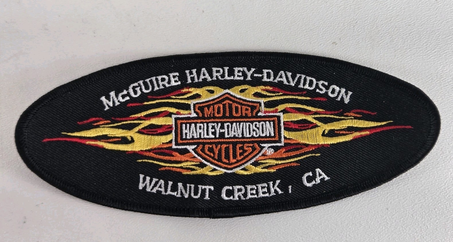 McGuire HARLEY DAVIDSON patch Walnut Creek