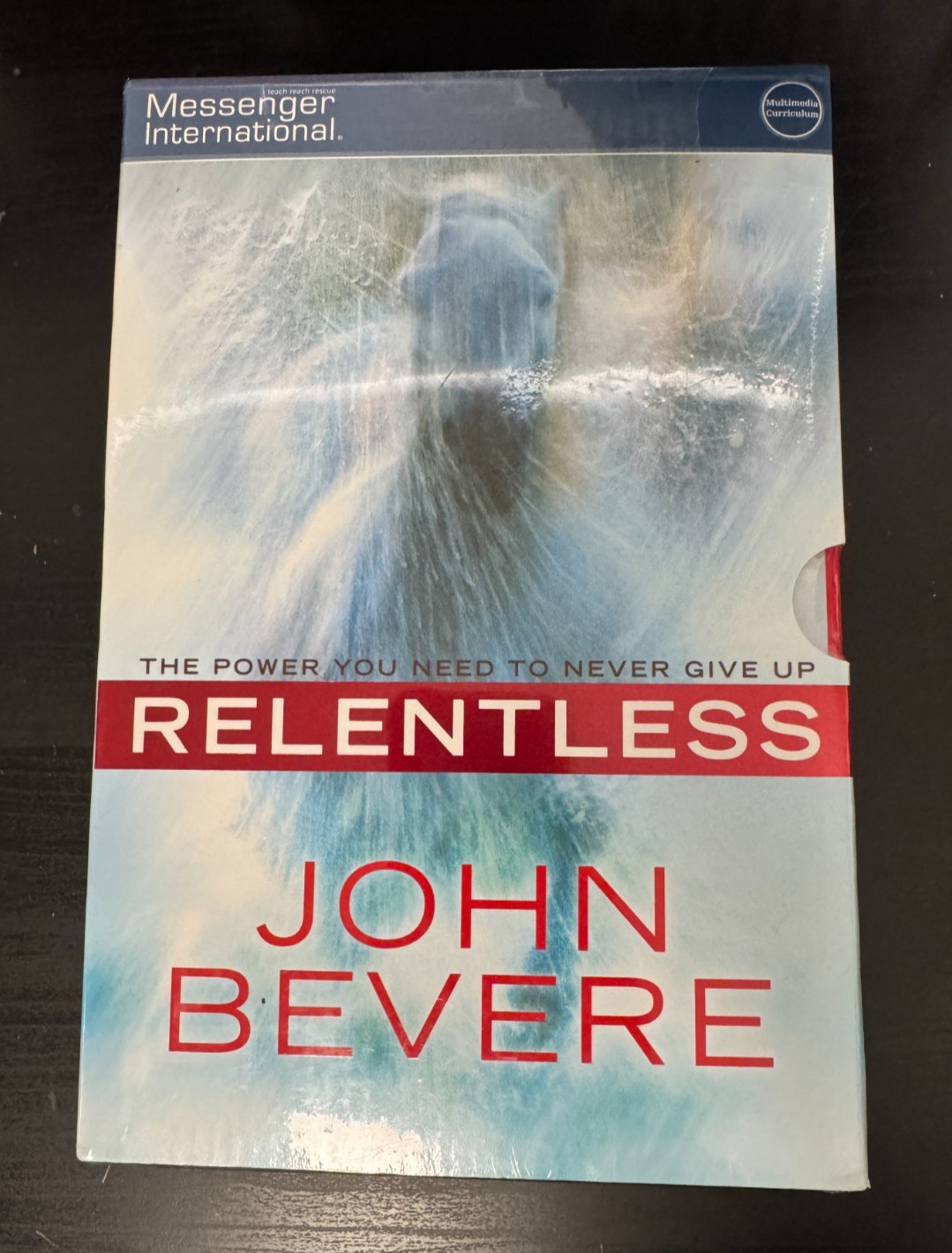 Relentless DVD & CD Bible Study John Bevere The Power You Need to Never Give Up