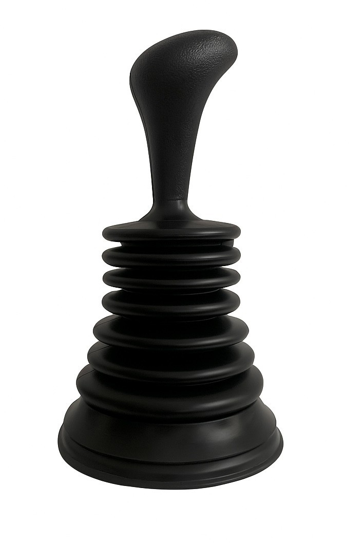 Mini Sink Plunger for unclogging Blocked Sink, Ergonomic Design Durable & Sturdy