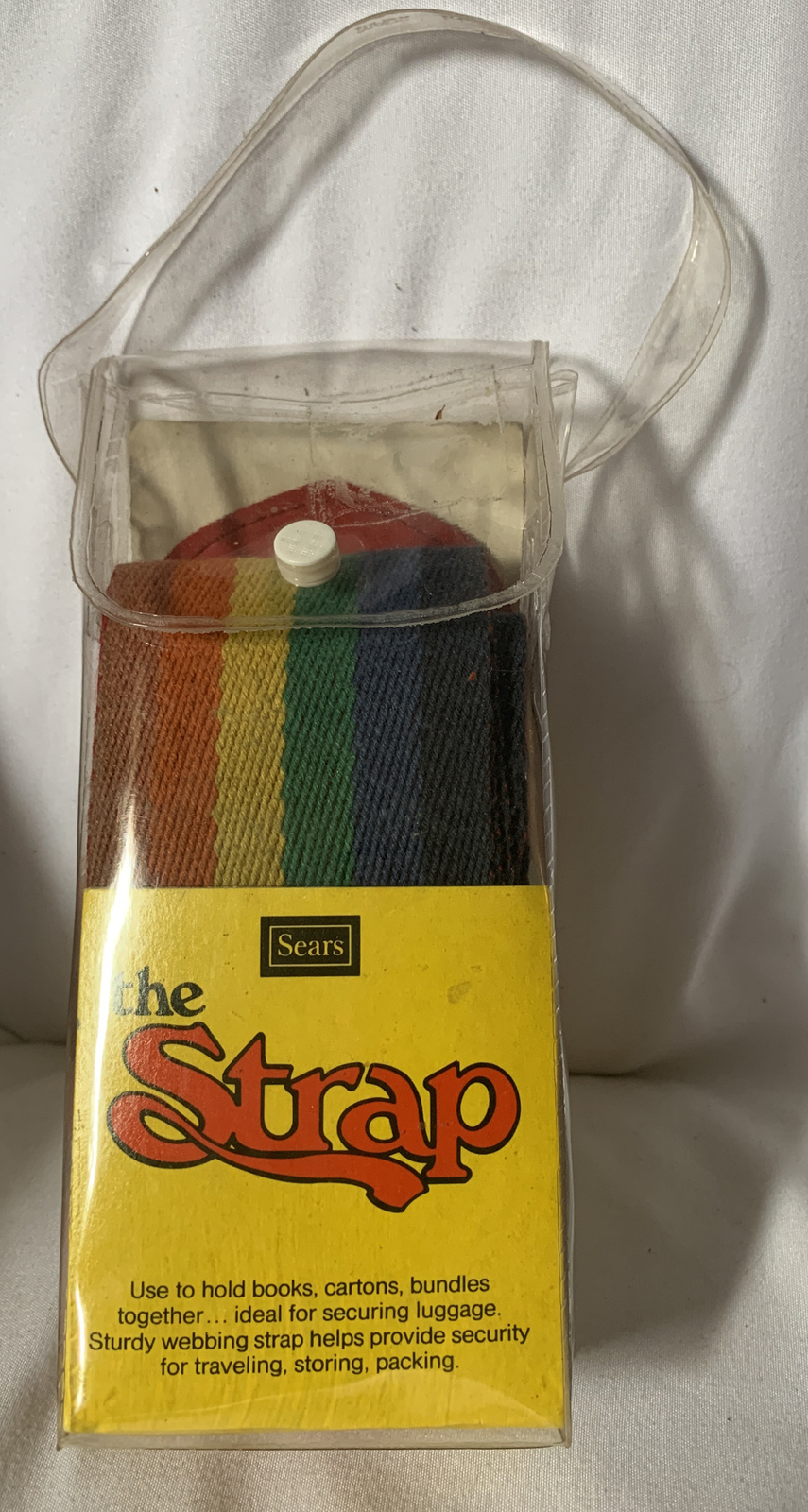 Vintage Rainbow Luggage 72” Strap