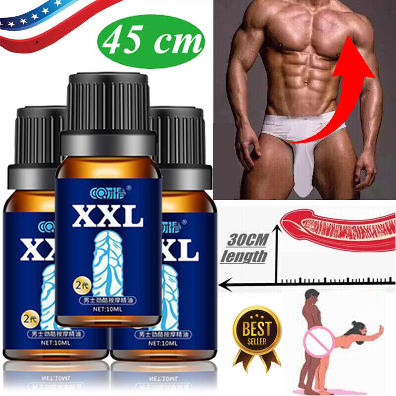 Men Penis Enlarger & Penis Growth Oil Faster Enhancement Enlargement Oil US