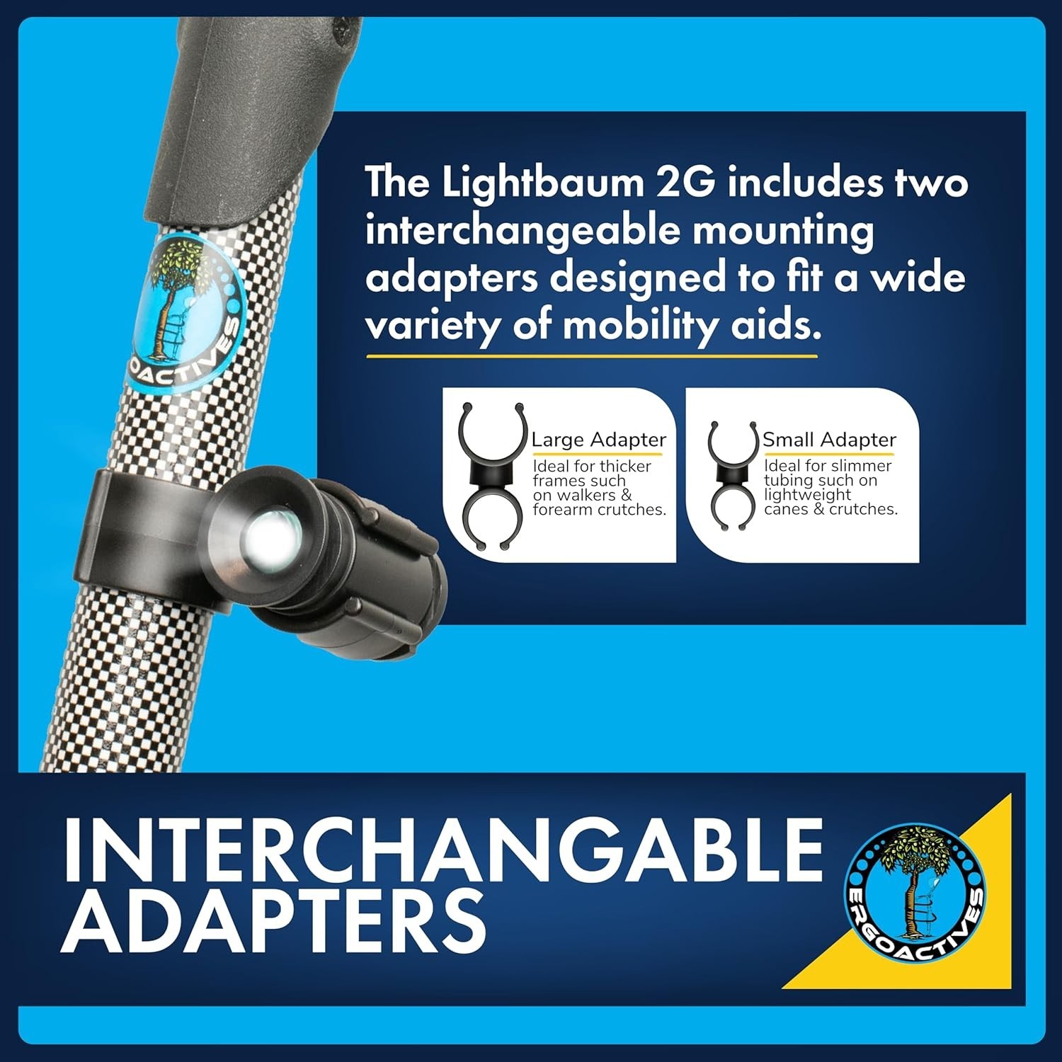 LightBaum 2G: Innovative LED Light for Mobility Aids – Safe Night Navigation
