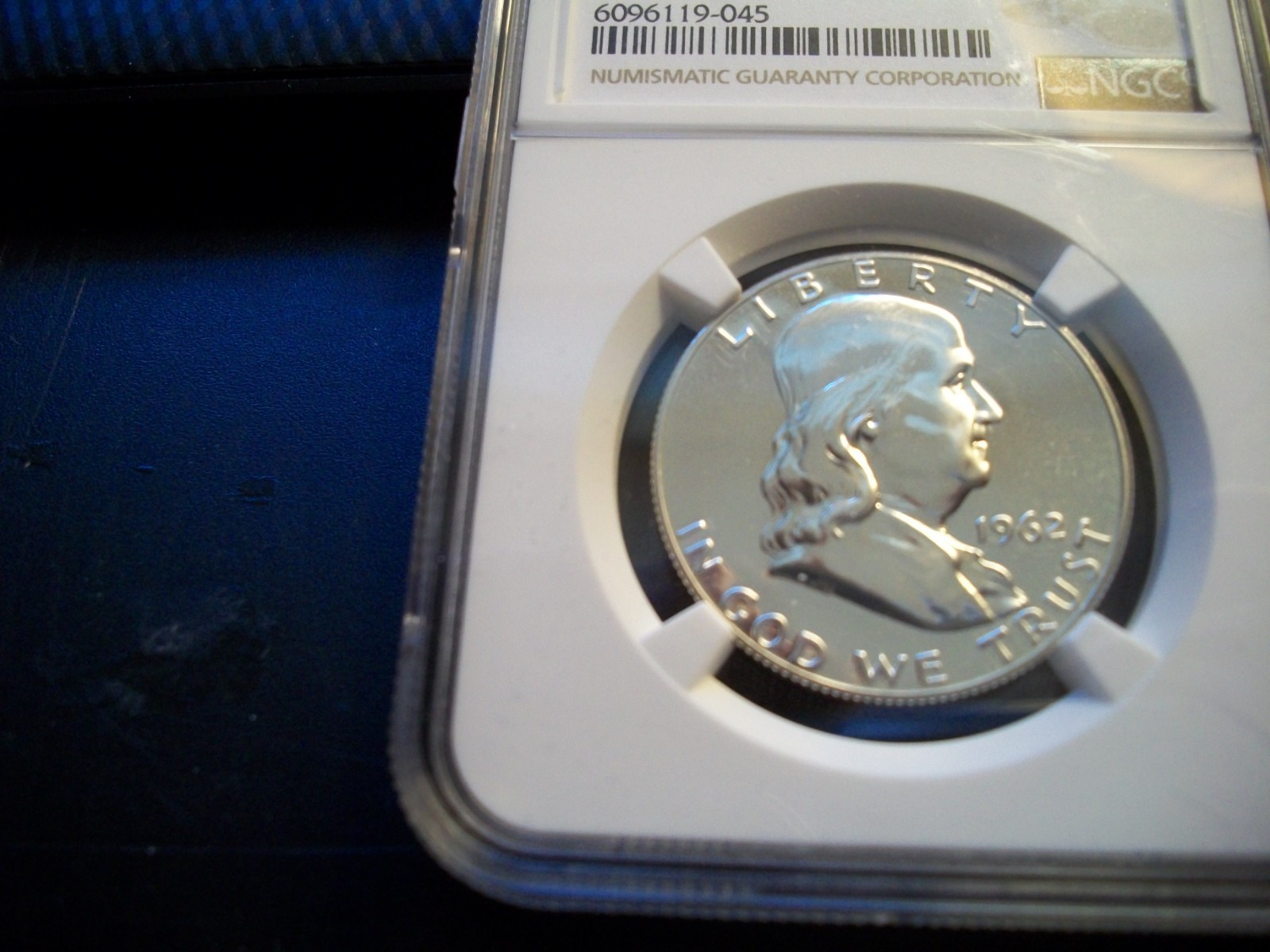 1962 Franklin Half Dollar Proof NGC PR67