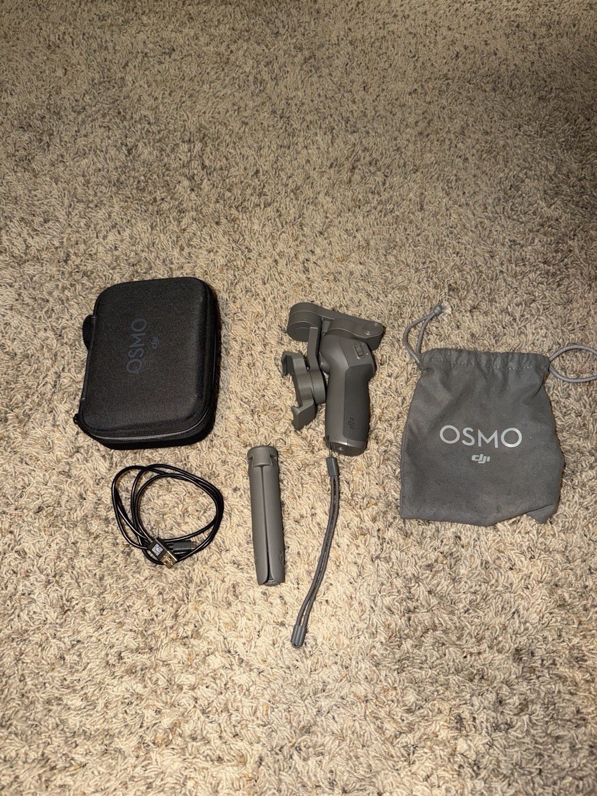 DJI Osmo Foldable Smartphone Gimbal Stabilizer w/ Accessories