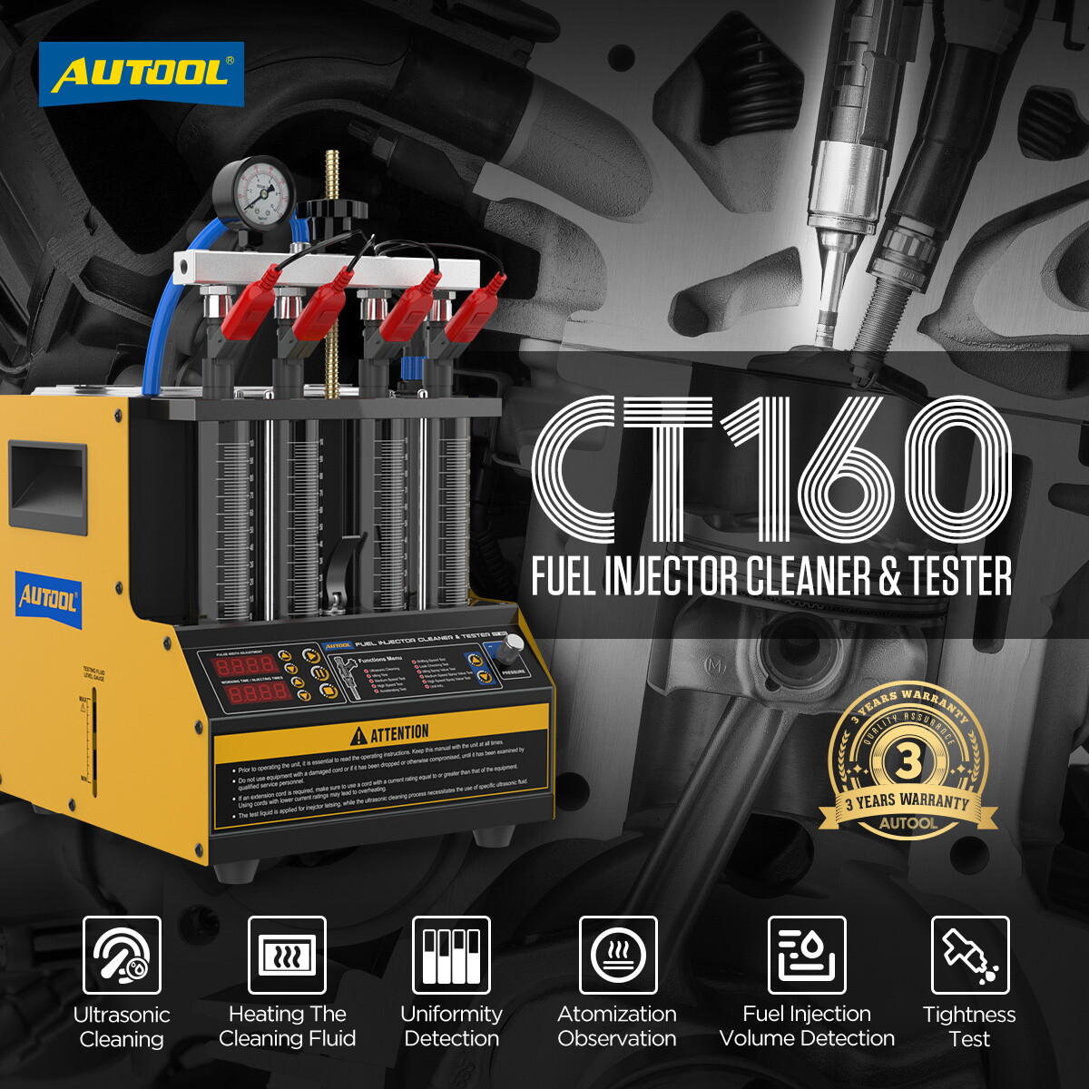 AUTOOL Wheel Alignment Machine Fully Automatic 3D Wheel Aligner Tire Alignment