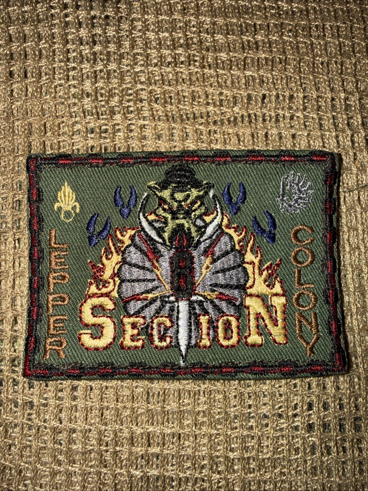 French Foreign Legion LEPPER COLONY 8 Section Commando ODG Afgan War Patch