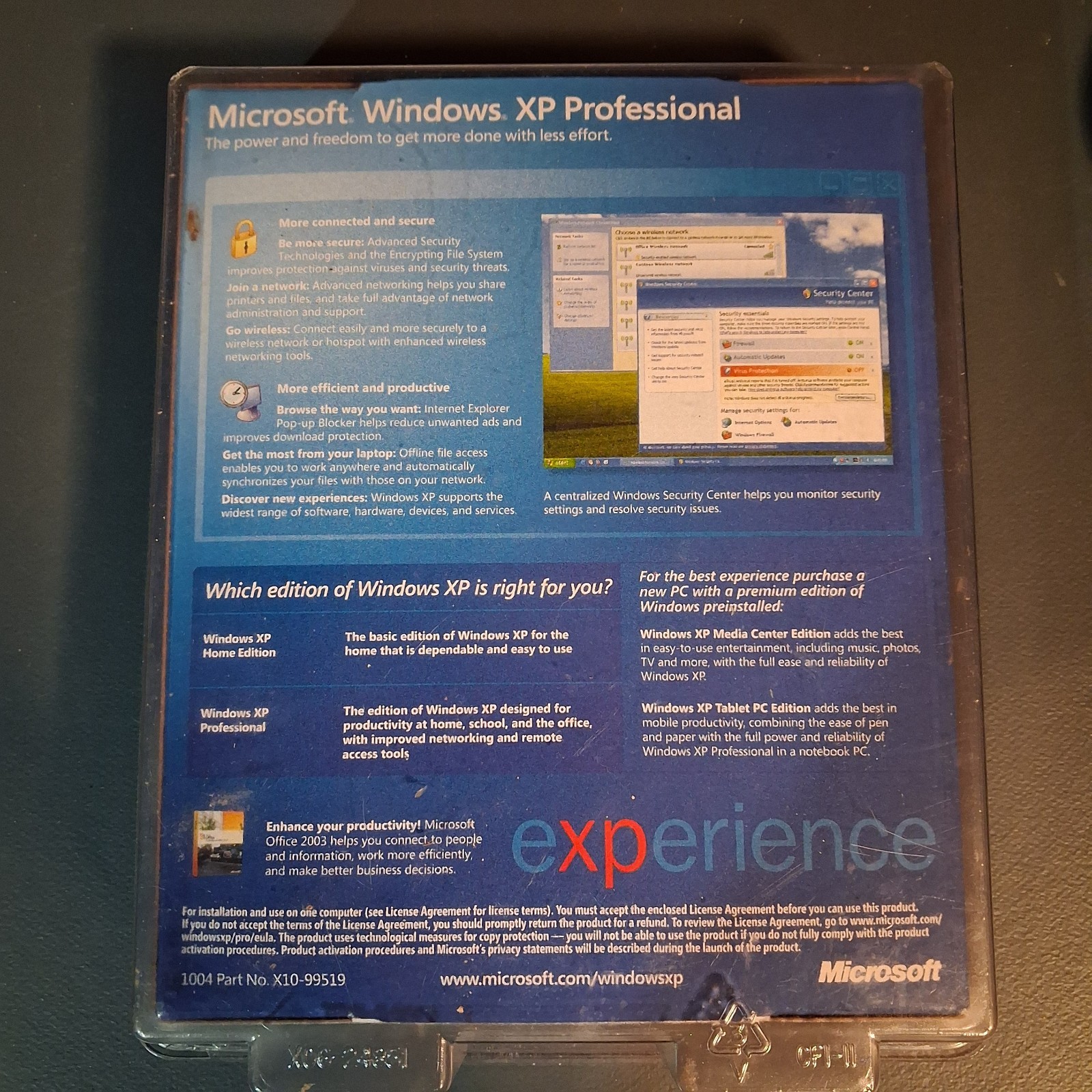 Microsoft Windows XP Professional Upgrade w/SP2 MS WIN PRO SEALED RETAIL BOX