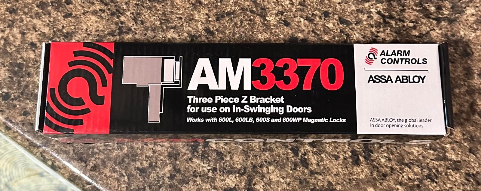 Alarm Controls AM3370 Three Piece Z Bracket