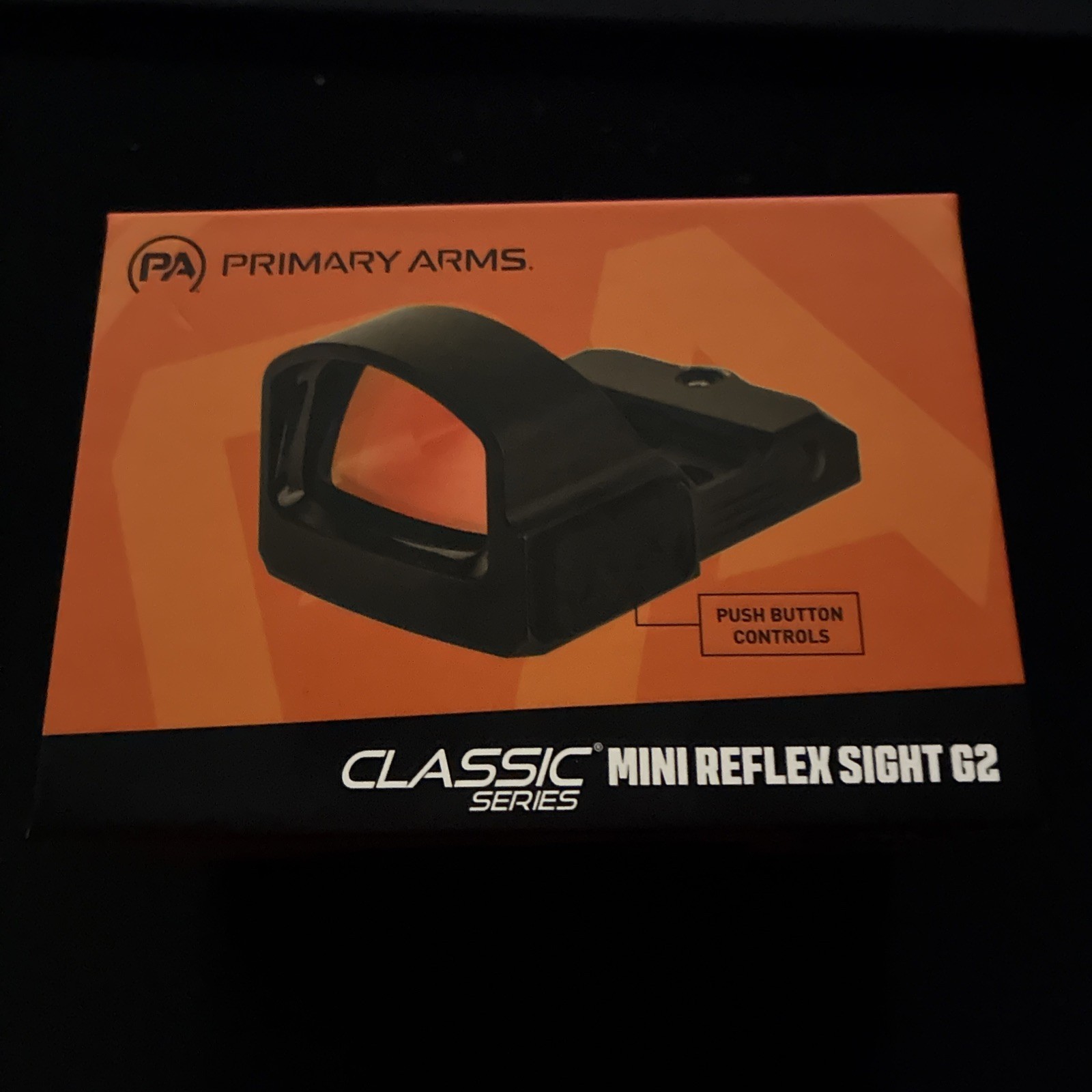 Primary Arms Classic Series Mini Reflex Sight G2 Red Dot Illuminated Handgun