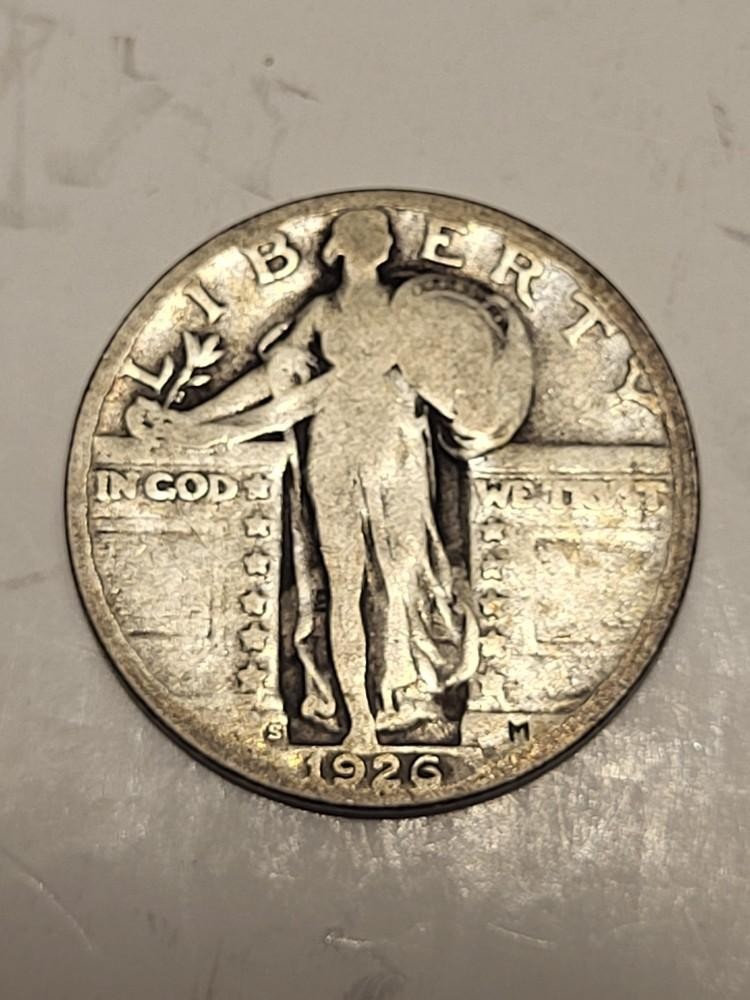 1926 S Standing Liberty Quarter