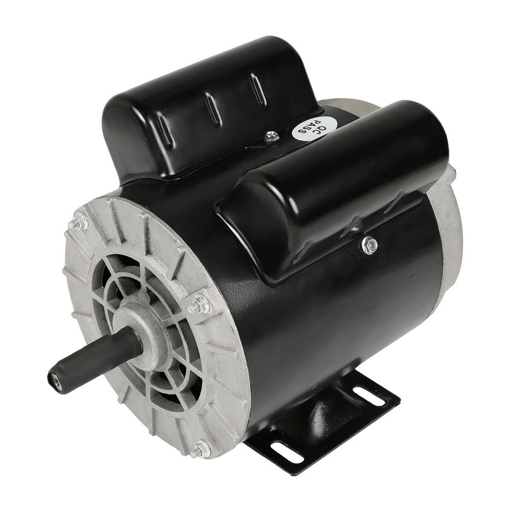 2HP SPL Compressor Duty Electric Motor 3450 RPM 56 Frame 5/8" Shaft 120/240V New