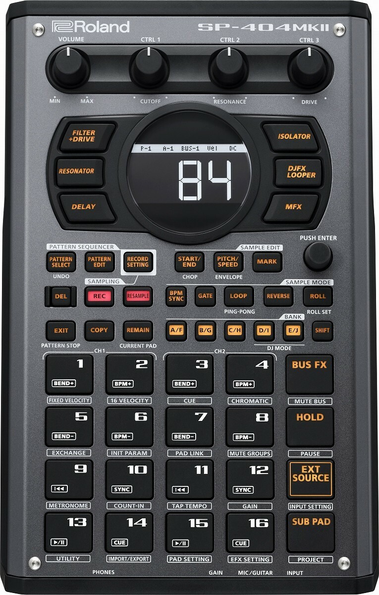 Roland SP-404 MK2 Creative Effector Sampler Beatmaking Machine LINEAR WAVE JP