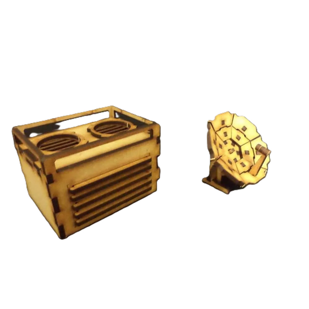 Empire Games: 28mm Terrain: Sci-fi Scenics Roof Accessories