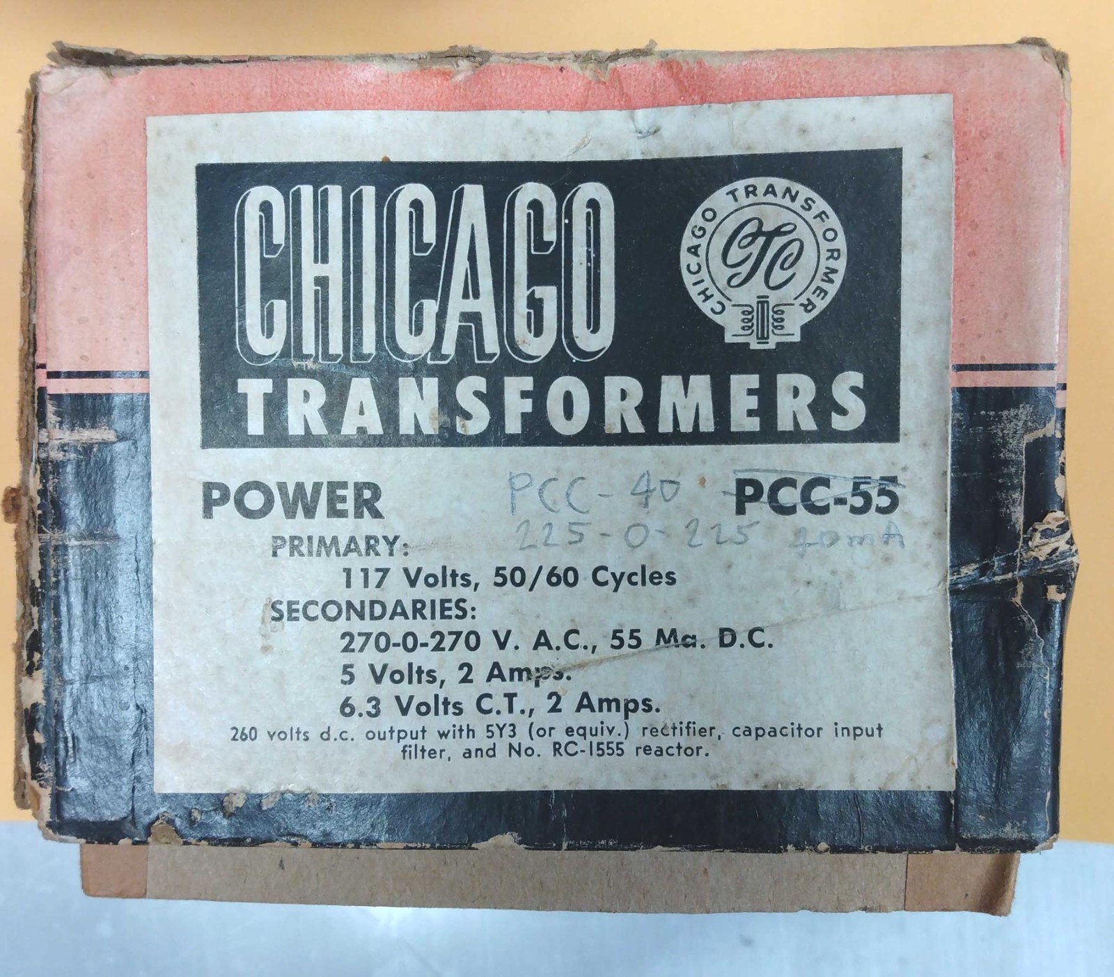 Chicago Transformer PCC-40