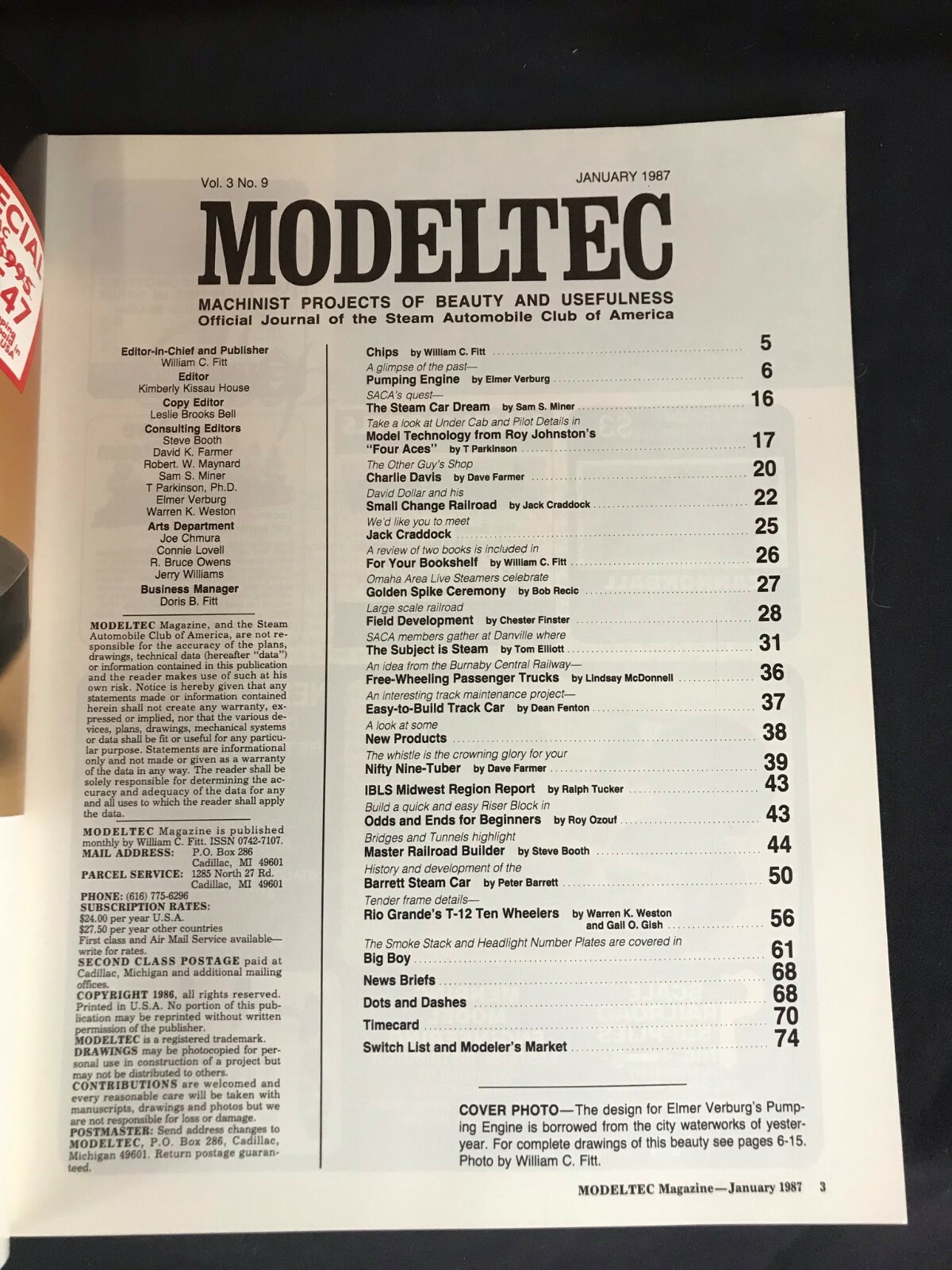 Modeltec Magazine January 1987