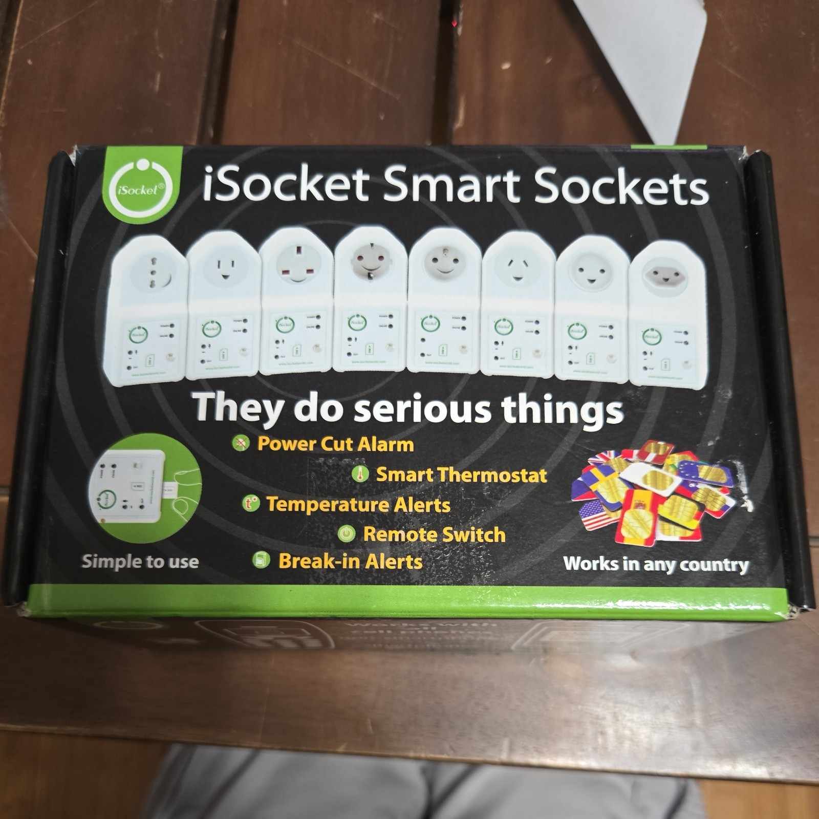 iSocket Smart Socket IS3GUS. Wireless, Mobile-Compatible
