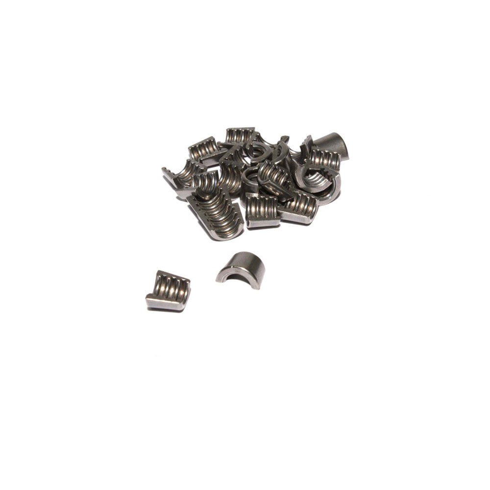 COMP Cams Spring Retainer Keeper Set 605-12; Street Locks 7° 11/32" 4G Steel