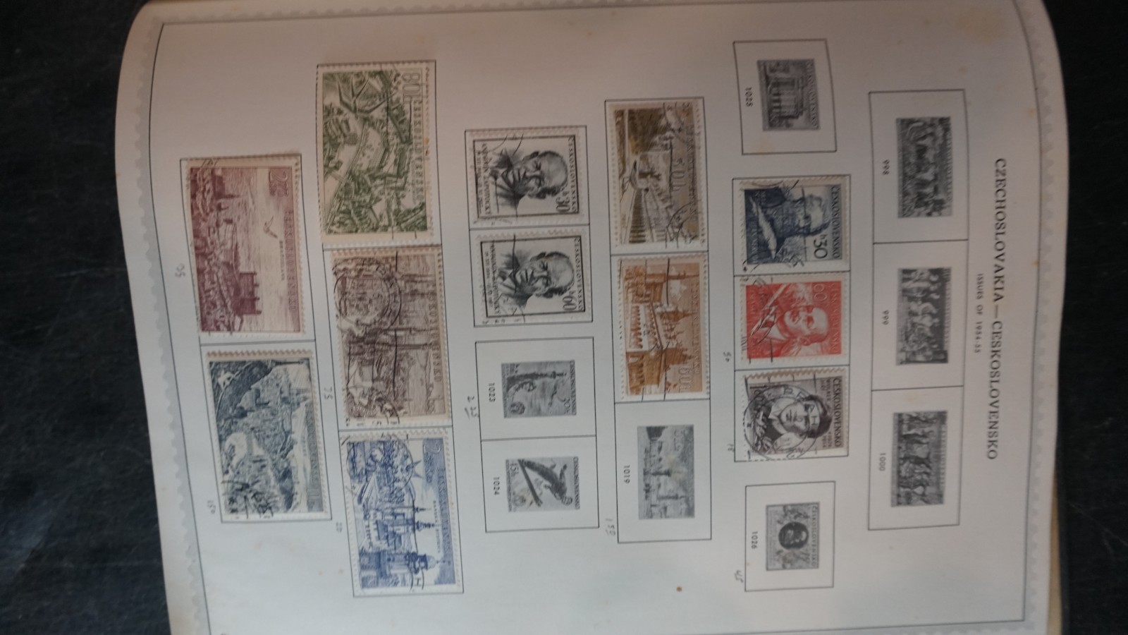 Czechoslovakia nice collection in album