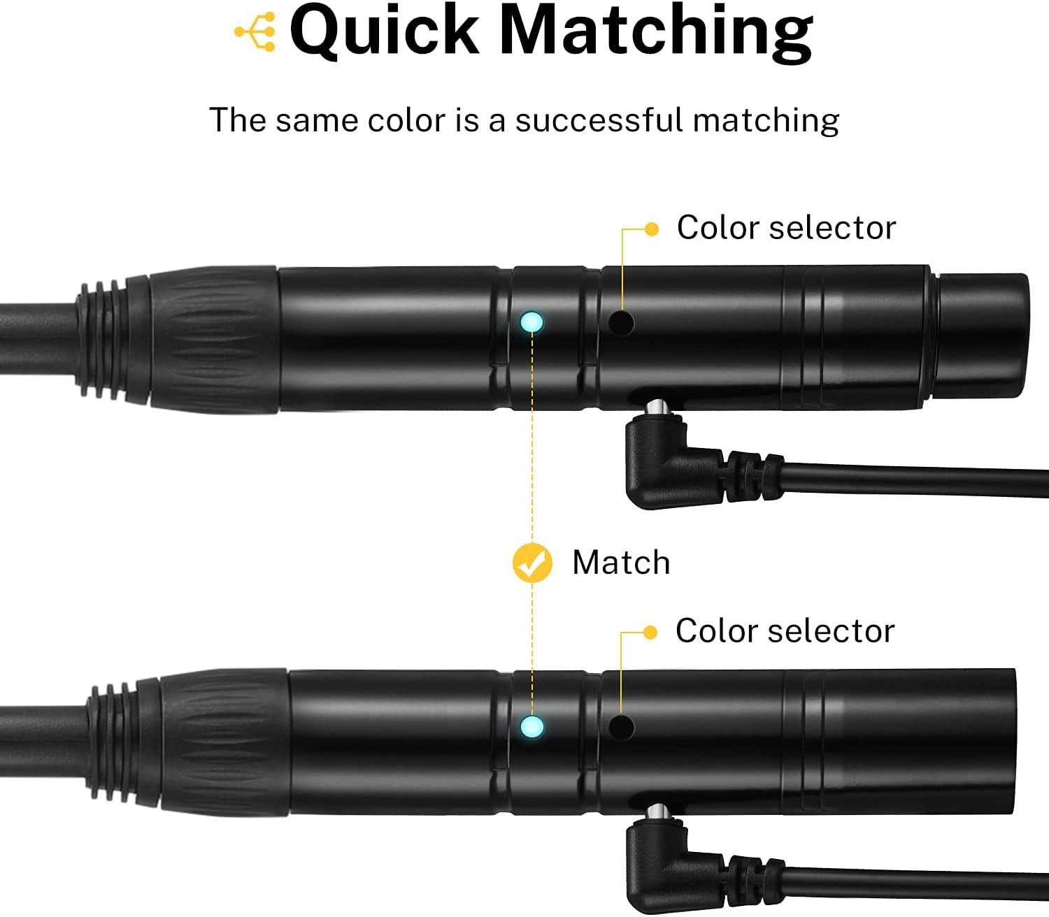 Donner DMX512 2.4G Wireless DMX Transceiver System DJ Stage Lighting
