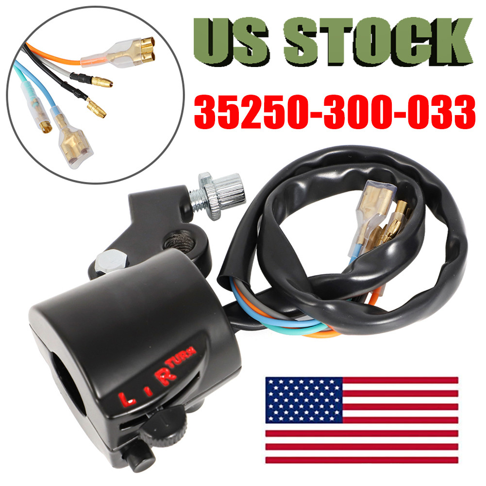 Left Horn Turn Signal Switch 35250-300-033 For Honda CB CL 200 350 500 750 69-74